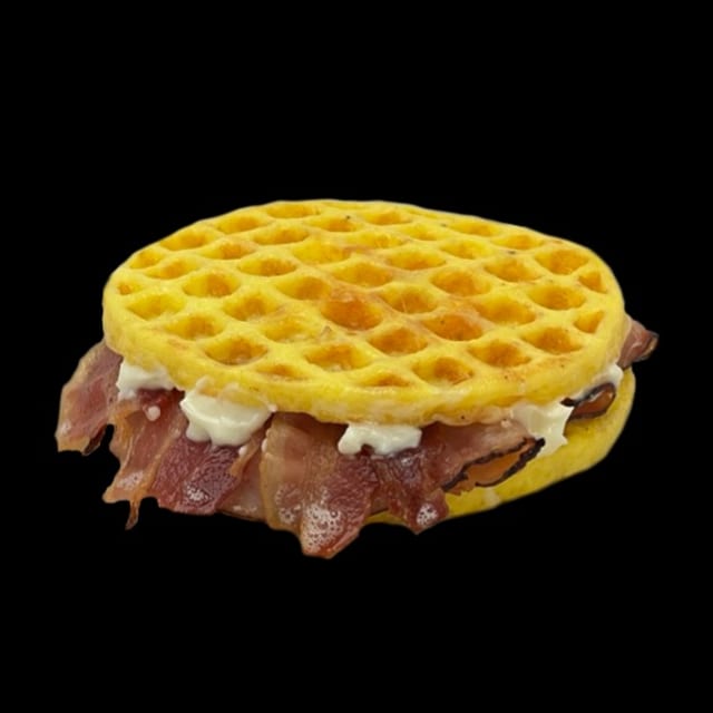 Eggy, Bacon, Ham & Cheese.