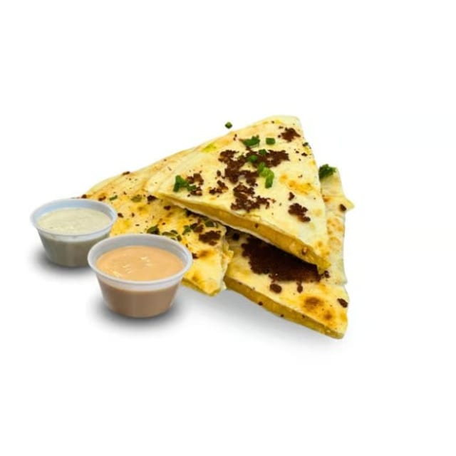 Cheesy Chicken Quesadilla.